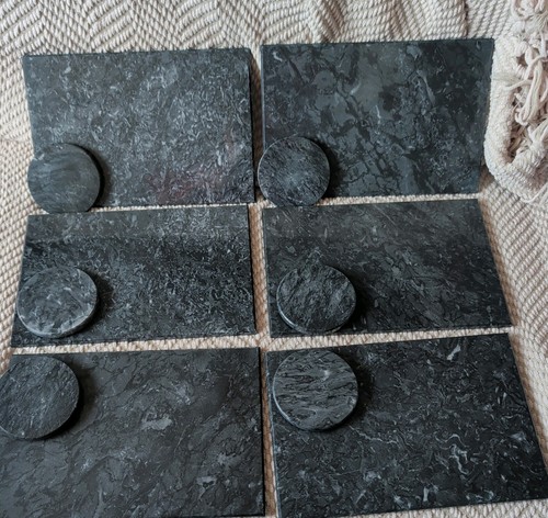 Marble placemats coasters - placemats,