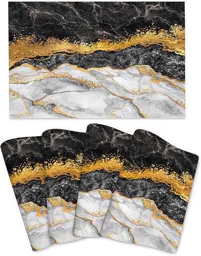 Marble placemats set 4 - placemats,