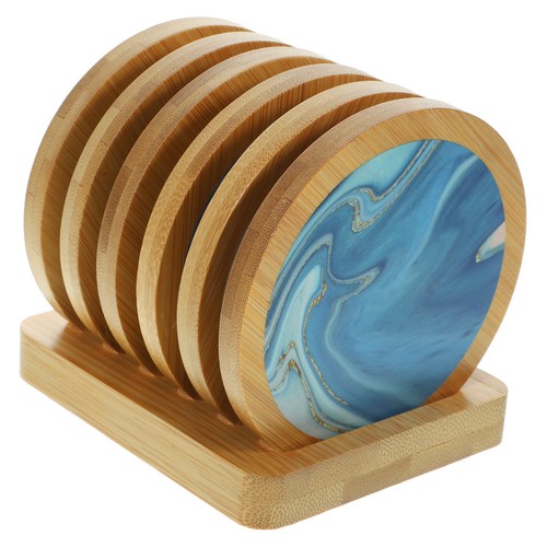 Coasters for coffee - coffee, table