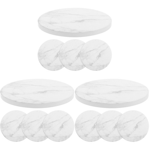 Pcs marble placemats desktop - pcs,