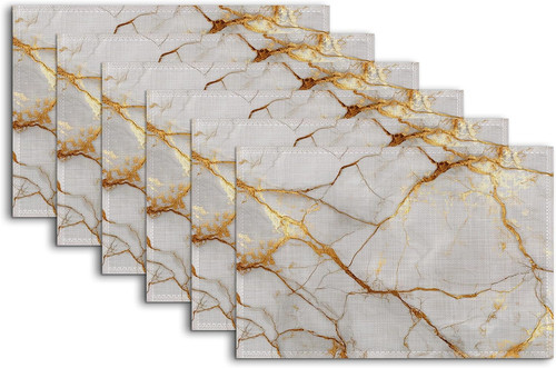 Placemats set white and - of,