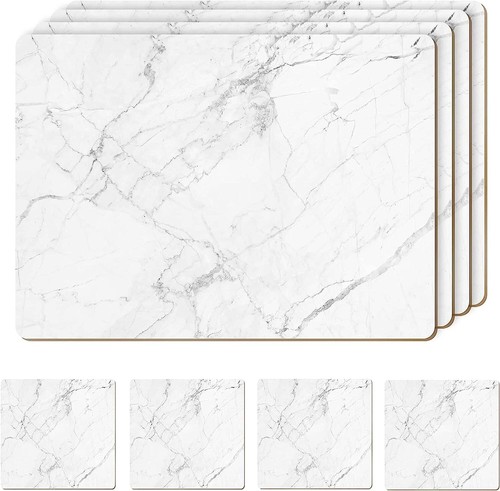 Marble effect placemat - effect, and